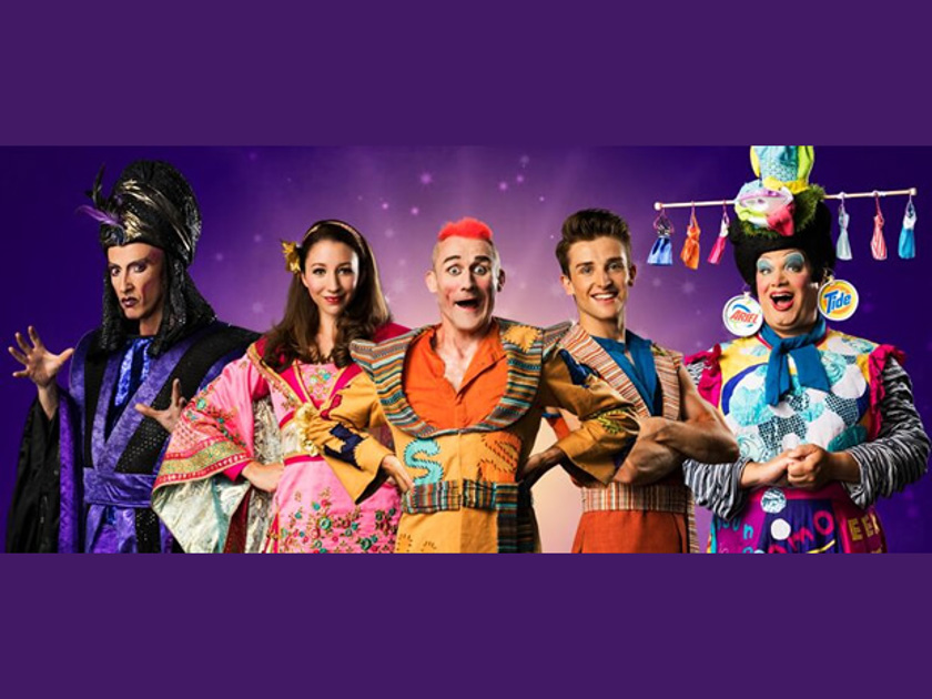 Everyman Theatre Cheltenham Aladdin pantomime 2018 cast interview with Peter Duncan, Tweedy and more